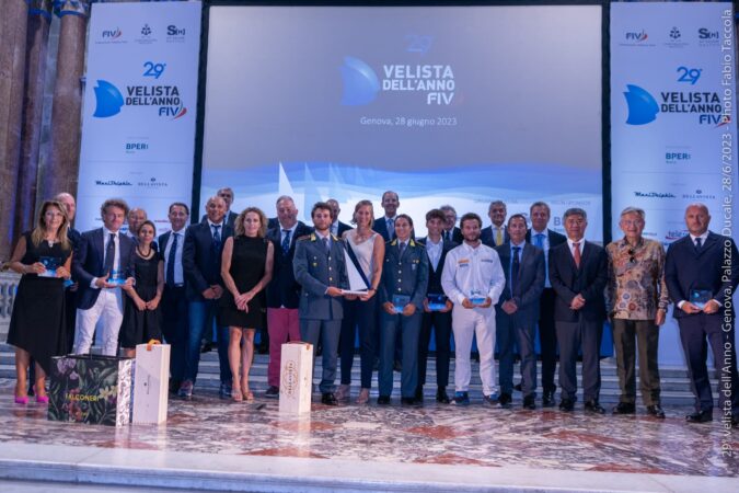 Celebrata a Genova la 29ma edizione degli Oscar della Vela Italiana 2023